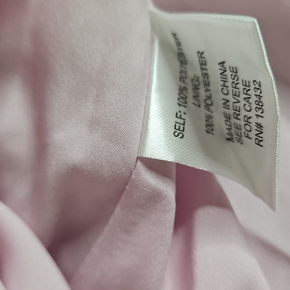 Modcloth Pink Illuminated Elegance Chiffon Halter Maxi Dress Size Large - Picture 7 of 7